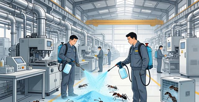 工厂灭白蚁_灭白蚁公司白蚁防治公司_厂房灭白蚁